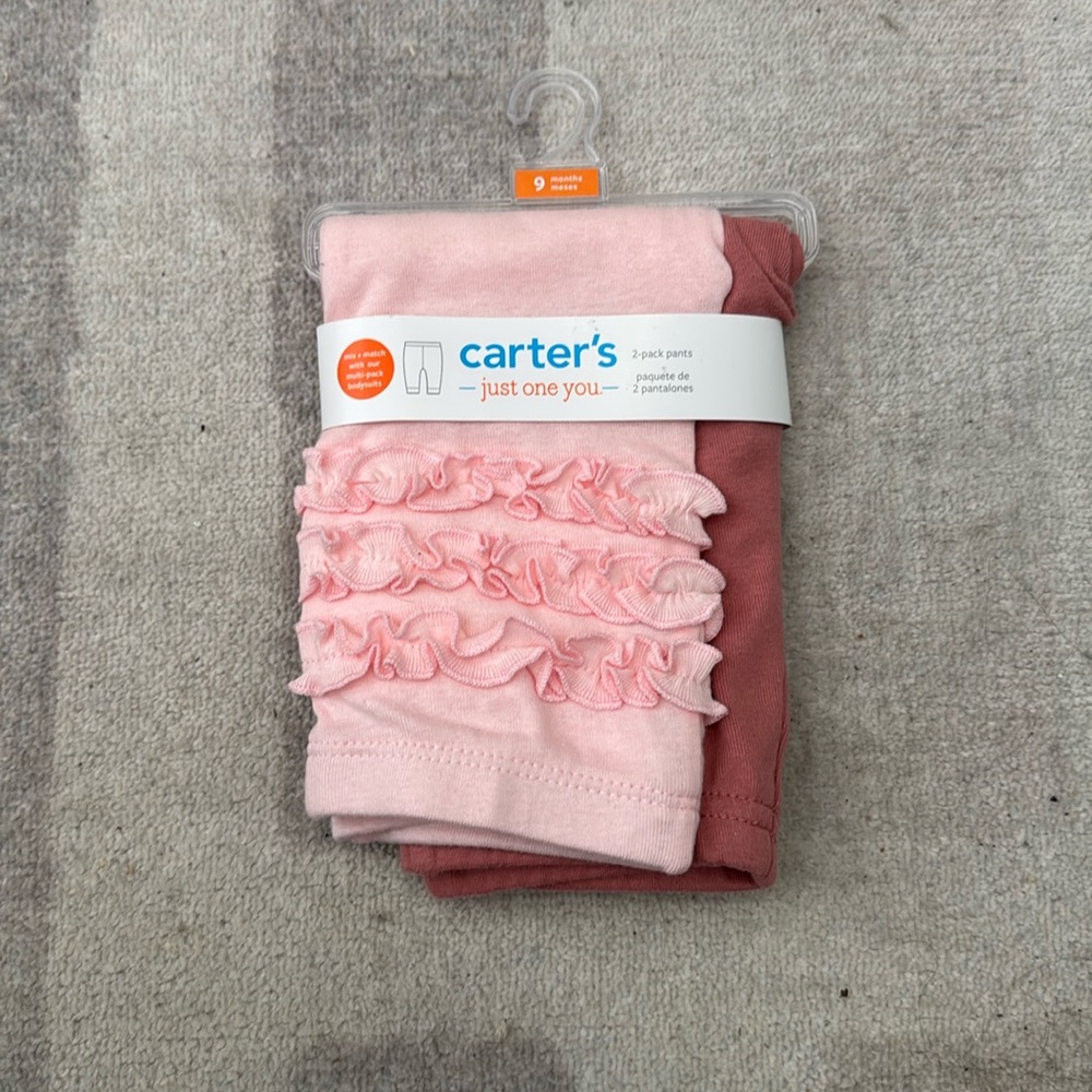 Carters 2 pack pants 9M